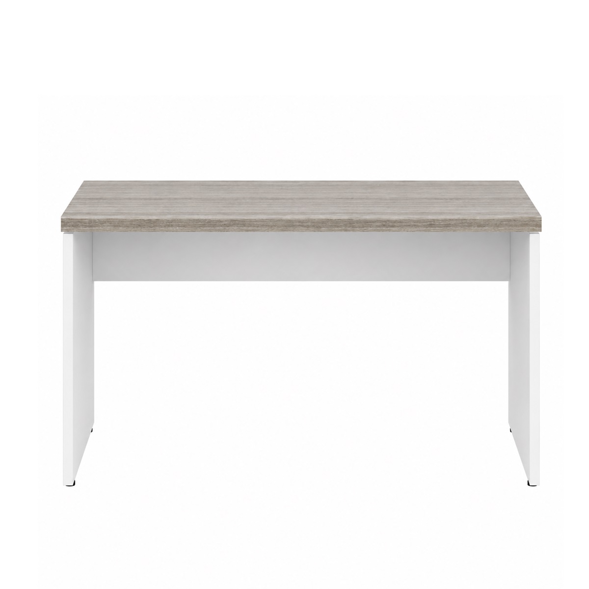 Mesa de Escritório Reta 1,50 X 0,60 - Cor Fresno/branco - 1002 - Imagem 2
