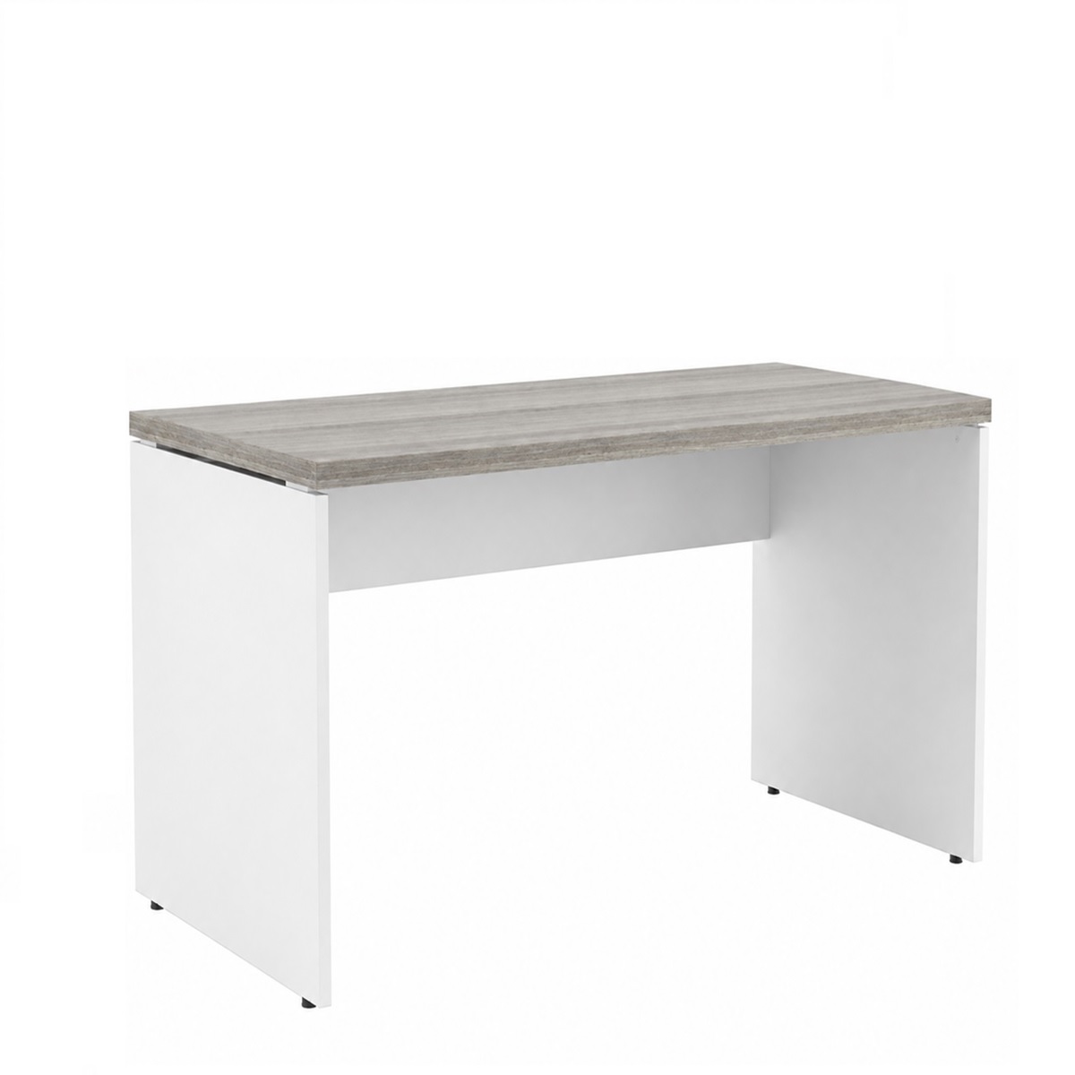 Mesa de Escritório Reta 1,50 X 0,60 - Cor Fresno/branco - 1002