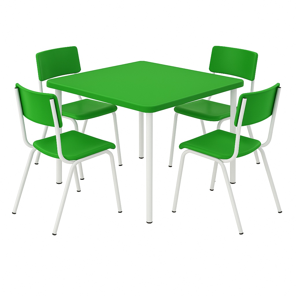 moveis escolar infantil em goiania cor verde
