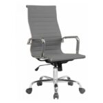 Cadeira PRESIDENTE Charles Eames Esteirinha – COR CINZA - 2322