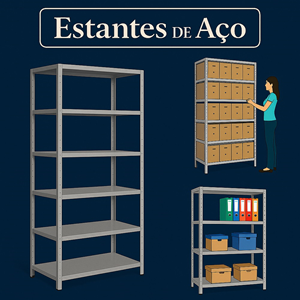 Estantes de Aço