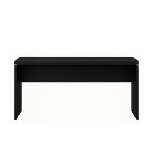 Mesa Escritório 1,20×0,60m – S/ Gavetas – PRETO/PRETO
