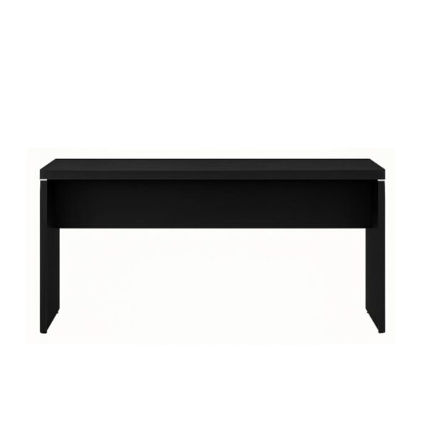 Mesa Escritório 1,20×0,60m – S/ Gavetas – PRETO/PRETO