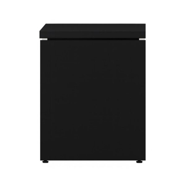 Mesa Escritório 1,20×0,60m – S/ Gavetas – PRETO/PRETO - Imagem 3