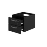 Gaveteiro suspenso – PRETO/PRETO - 1482