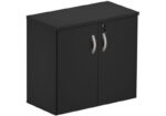 Armário Baixo com 02 Portas – 0,80×0,42×0,75m – JOB – Cor PRETO - 1484