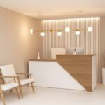 Balcão de atendimento madrid esquerdo 170X61X93 Sevilha/branco - 1234