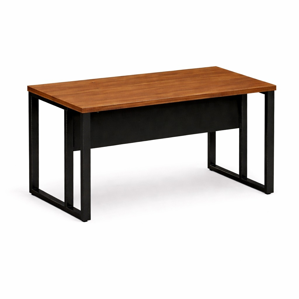 Mesa de escritório maranello m40 pé retangular 1,20X0,60m Sevilha/Preto