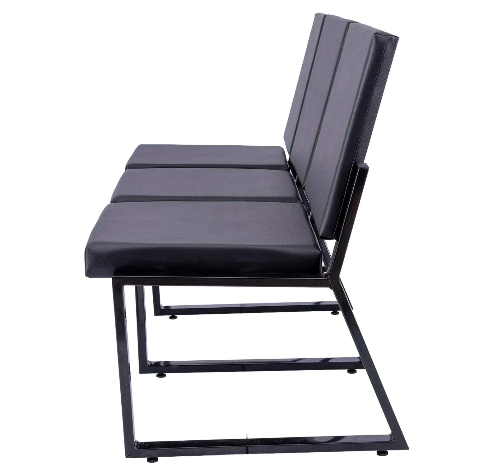 POLTRONA VITTA LISA SEM BRAÇO – 3 LUGARES - 5097 - Imagem 4