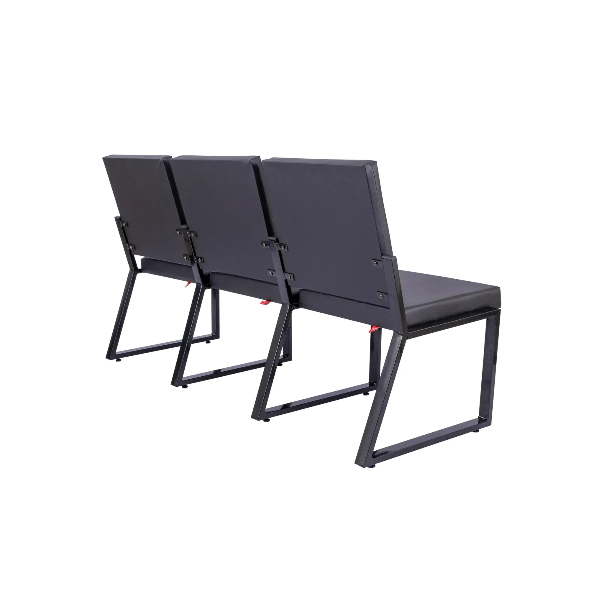 Sofanete Escritório POLTRONA VITTA LISA SEM BRAÇO – 3 LUGARES - Imagem 6