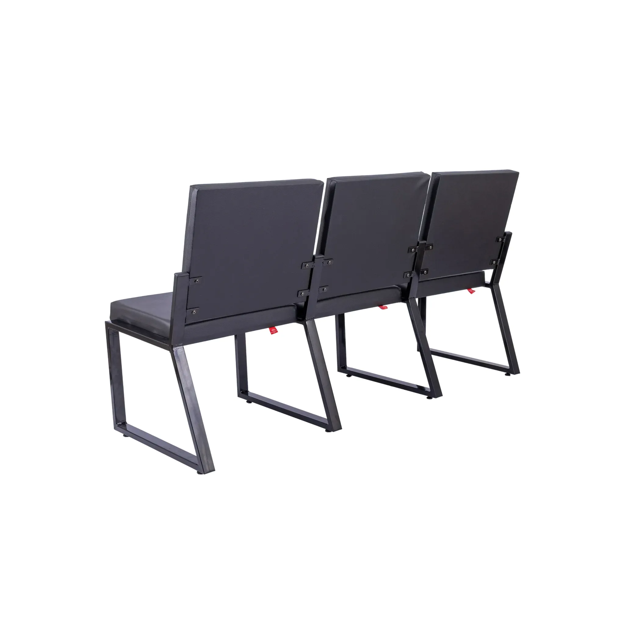 Sofanete Escritório POLTRONA VITTA LISA SEM BRAÇO – 3 LUGARES - Imagem 7