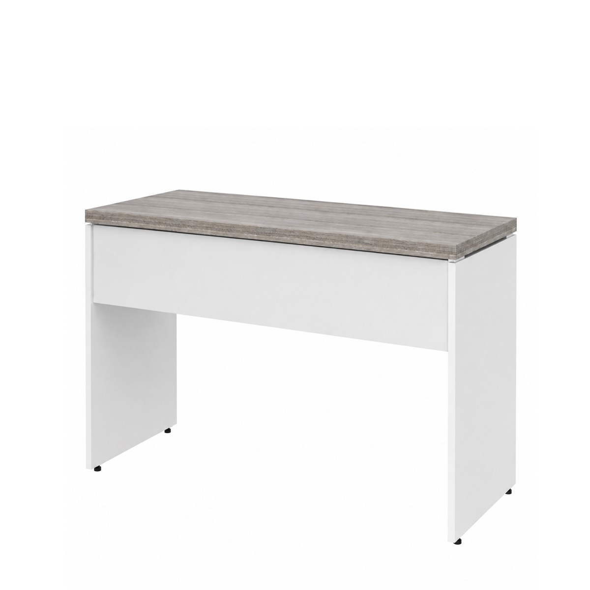 Mesa de Escritório Reta 1,50 X 0,70 C/ Gavetas - Cor Fresno Sbiancatto - Marzo Vitorino - 1018 - Imagem 3