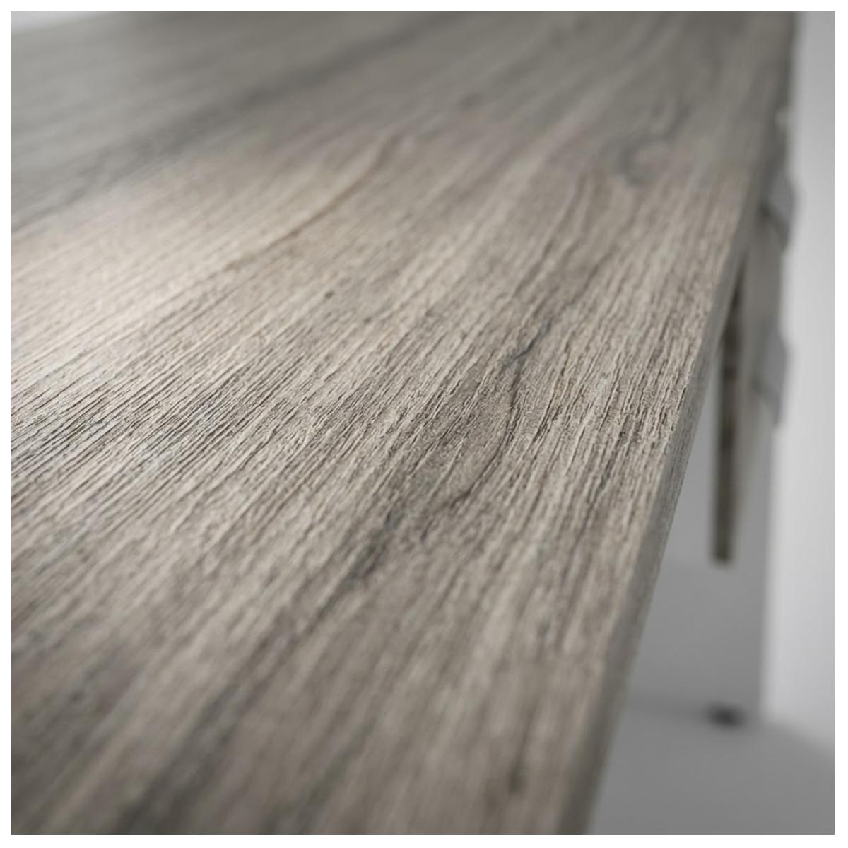 Mesa de Escritório Reta 1,50 X 0,70 C/ Gavetas - Cor Fresno Sbiancatto - Marzo Vitorino - 1018 - Imagem 7